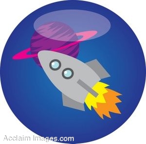 300x296 Outer Space Planets Clipart