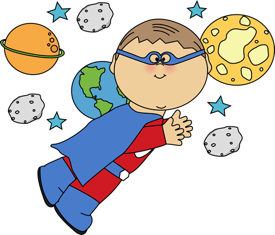 550x469 Space Superman For Kids Clipart