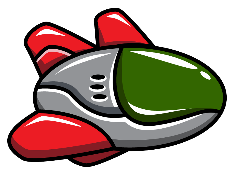 800x600 Spaceship Clipart Cartoon