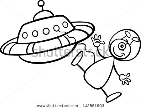 450x348 Drawn Spaceship Cartoon