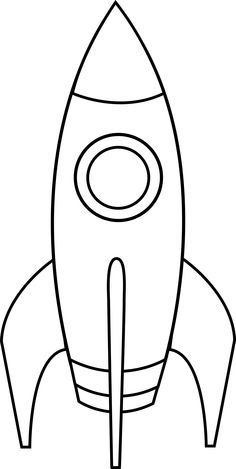 236x469 Spaceship Clipart Black And White