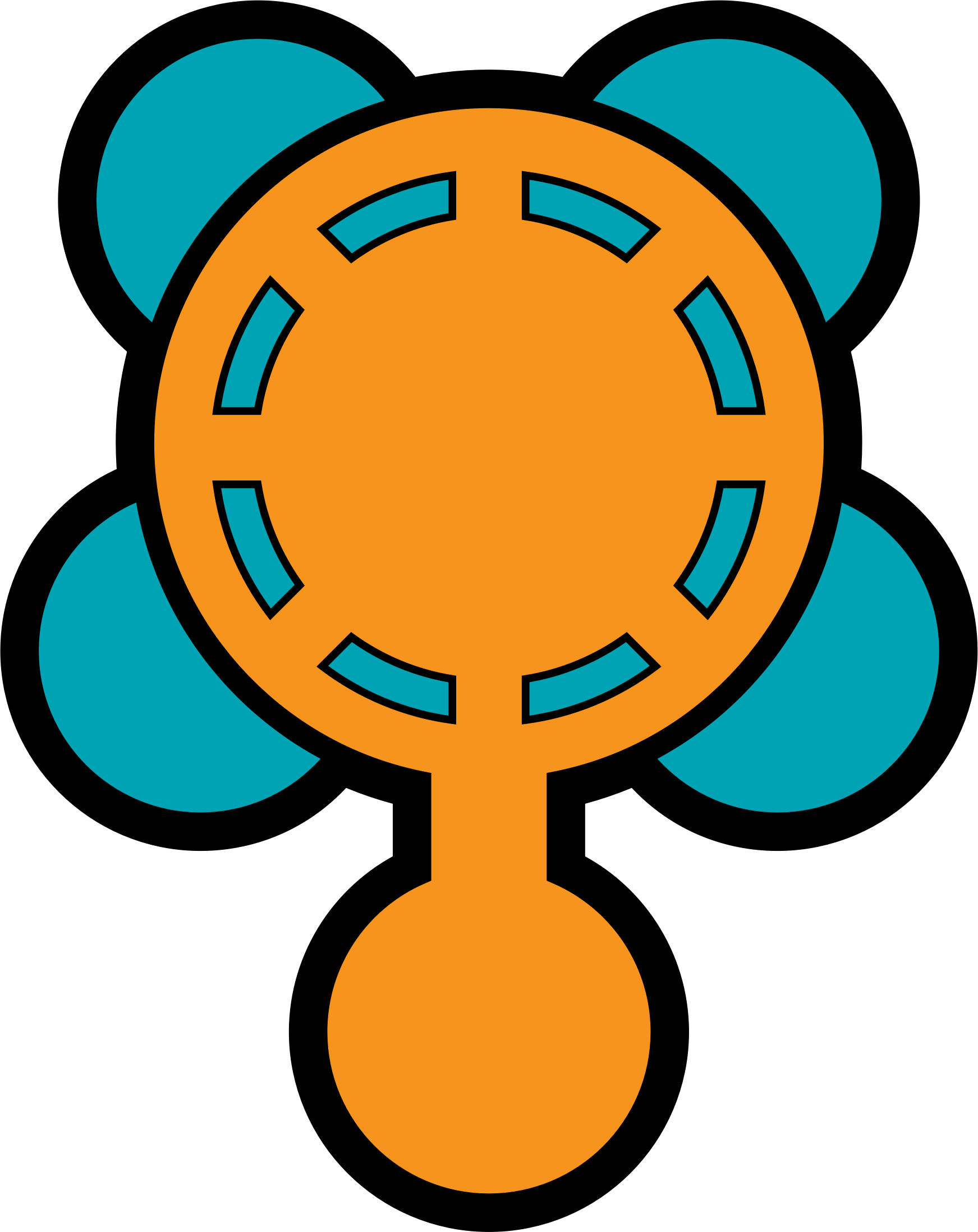 1743x2195 Orange Spaceship Cliparts 241400