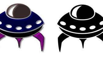 336x189 Ufo Spaceship Alien Clip Art Vector Clip Art Free Vector Free Download