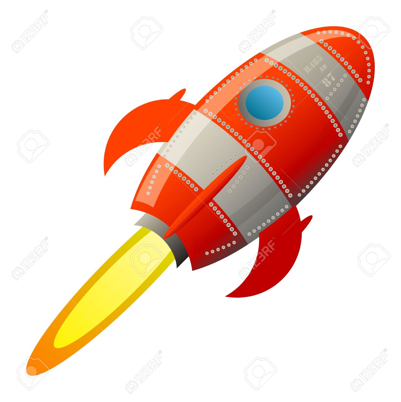 1297x1300 Spaceship Clipart Retro