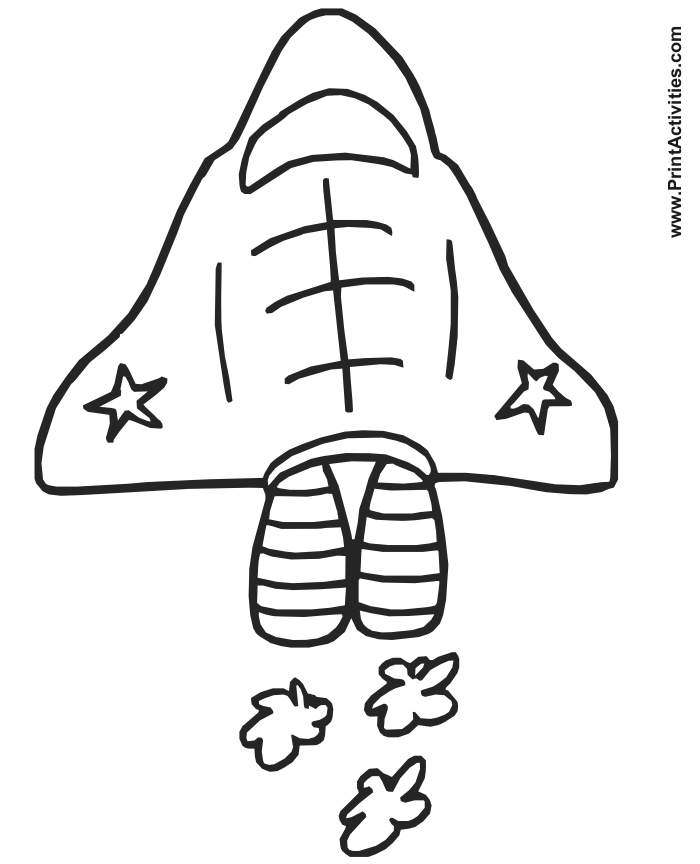 700x864 Impressive Spaceship Coloring Page Kids Design
