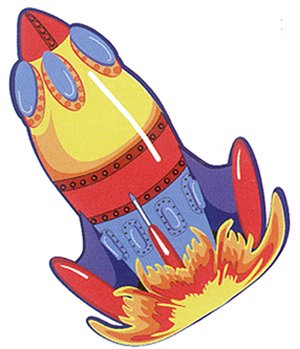 300x349 Space Ship Rocket Shaped Kids Rug 39 X 58 Toys Amp Games