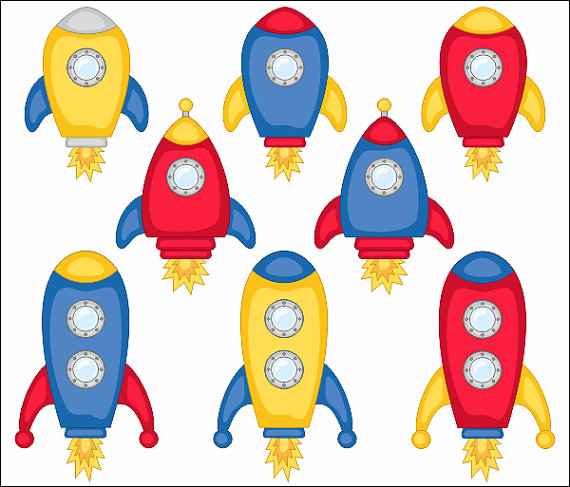 570x487 Cute Spaceships Clip Art, Rocket Clipart, Vehicle, Outer Space