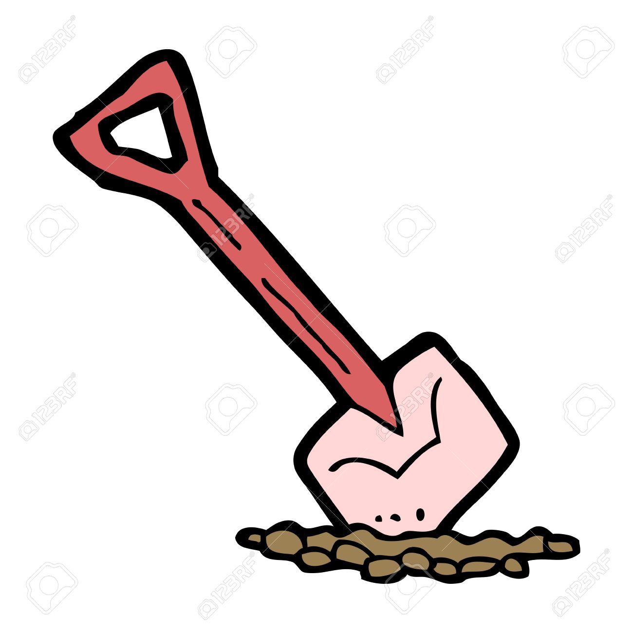 1300x1300 Cartoon Spade Royalty Free Cliparts, Vectors, And Stock
