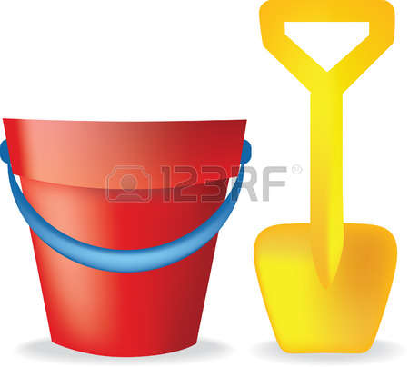 450x404 Sand Castle Clipart Spade