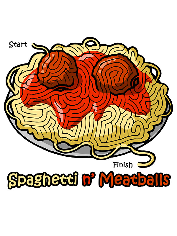 600x800 Maze Shirts Spaghetti