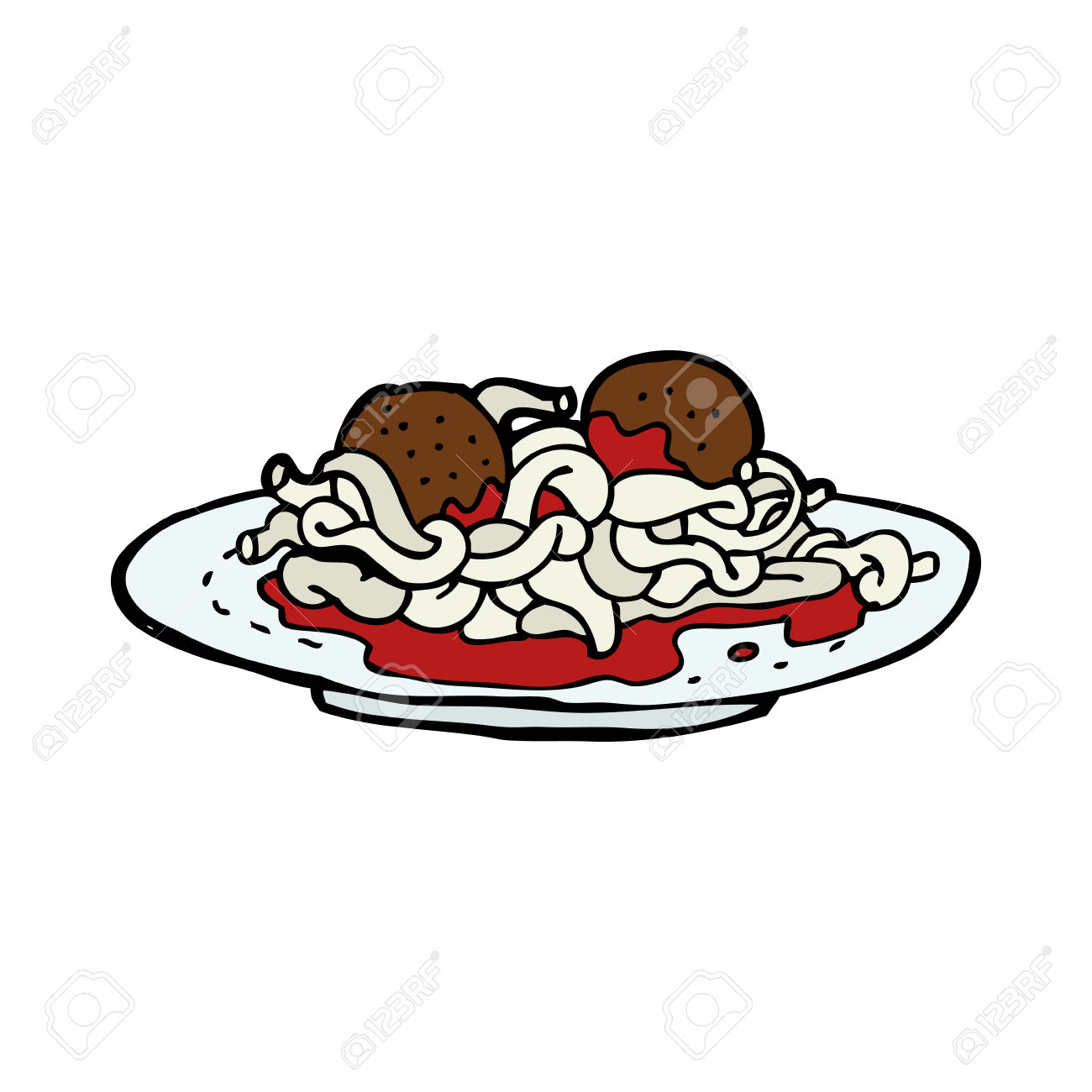 1300x1300 Meatball Clipart Cartoon