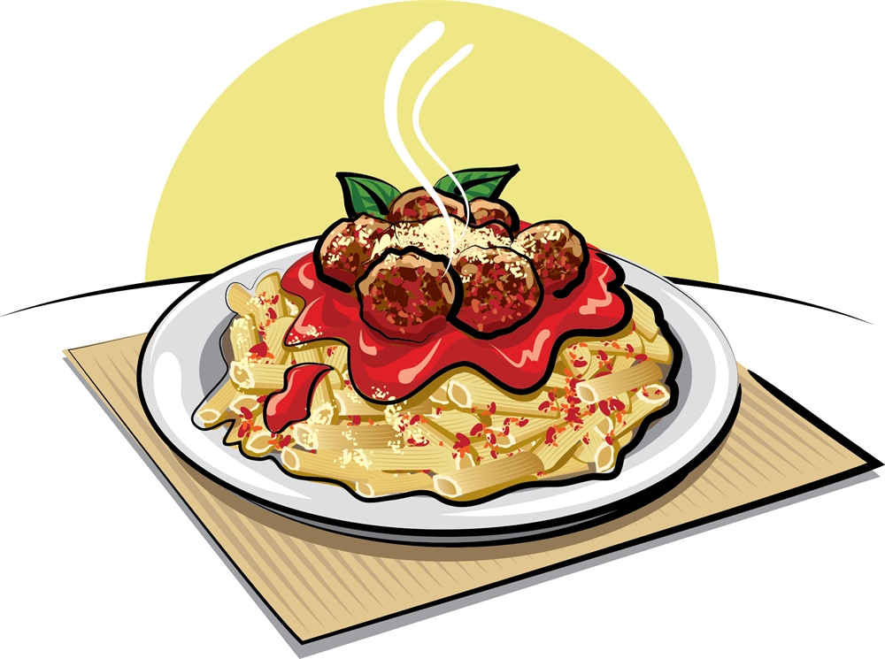 1000x745 Spaghetti Clipart Meat