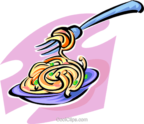 480x413 Spaghetti Royalty Free Vector Clip Art Illustration Vc062849