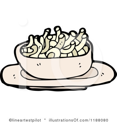 400x420 Pasta Clipart Black And White