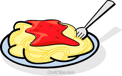480x298 Spaghetti Clipart Vector
