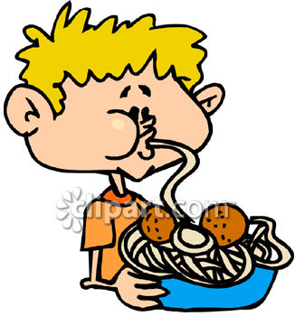 326x350 Meatballs And Spaghetti Clipart