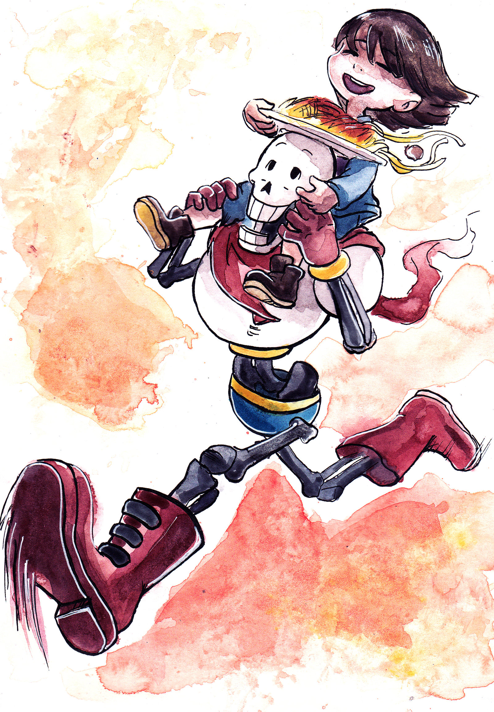 1600x2303 We'Re Gonna To Feed You With Spaghetti By Paurachan