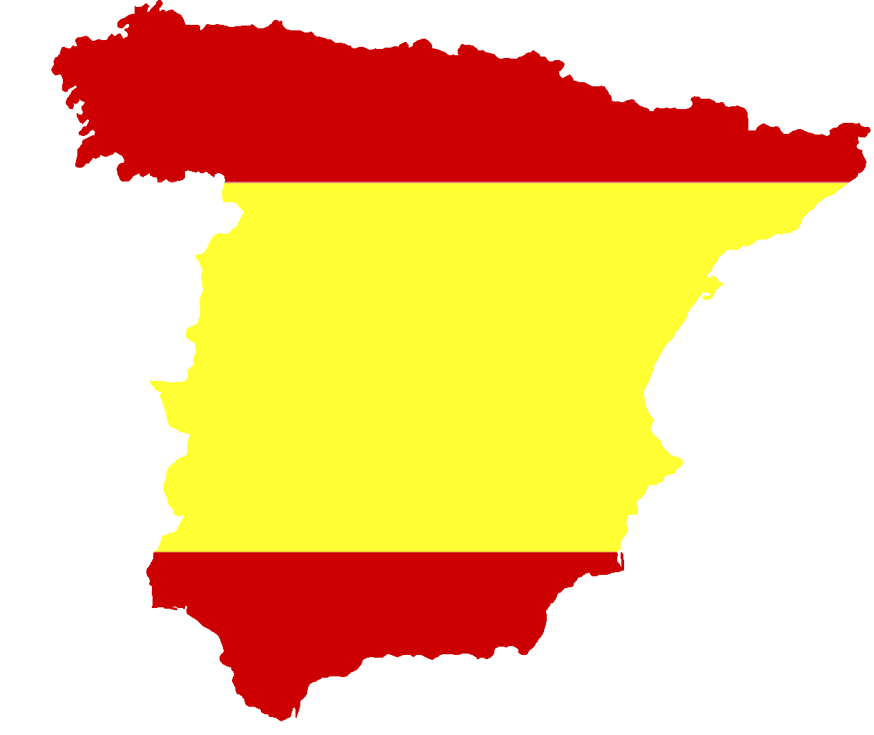 1266x1065 Spanish Clipart Spain Map