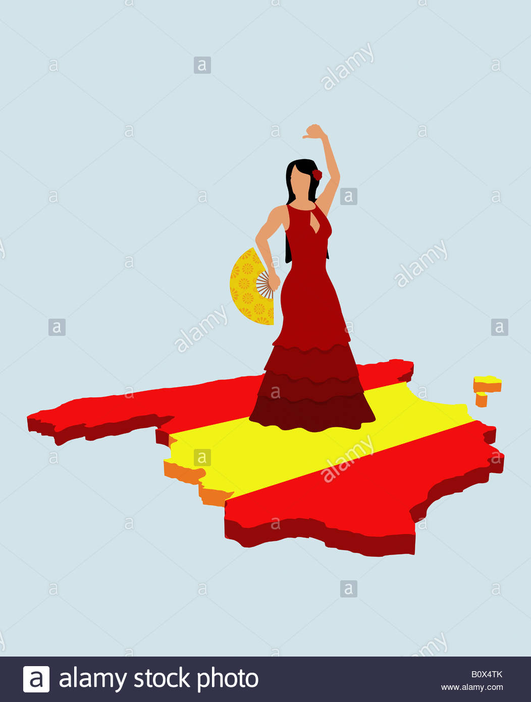 Spain Flag Cartoon | Free download on ClipArtMag