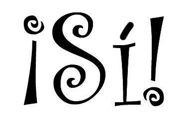 382x256 Spanish Class Clipart Black And White