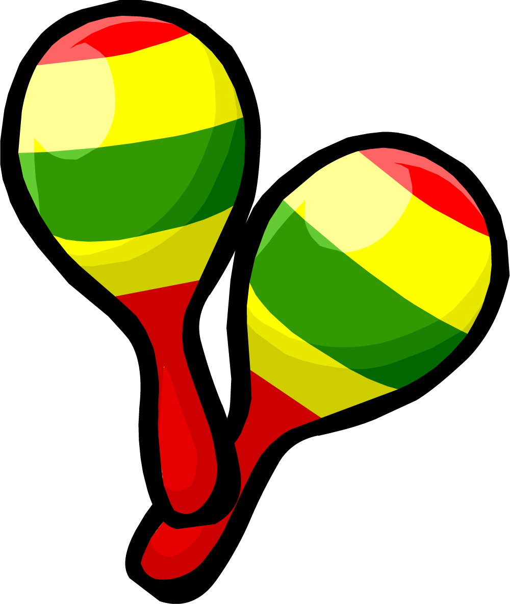 1000x1184 Sombrero Maracas Clip Art 2