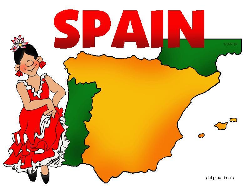 777x606 Spanish Lady Clip Art