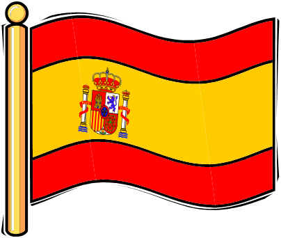 404x342 Spanish Flag Clipart
