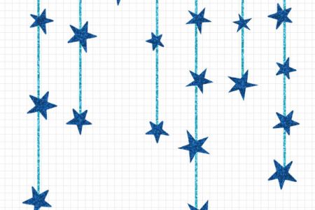 450x300 Blue Sparkle Clip Art