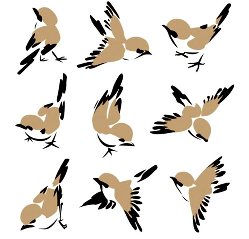 500x479 Sparrow Clipart Cute
