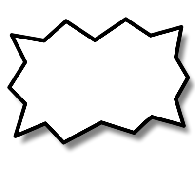 400x400 Cartoon Speach Bubble