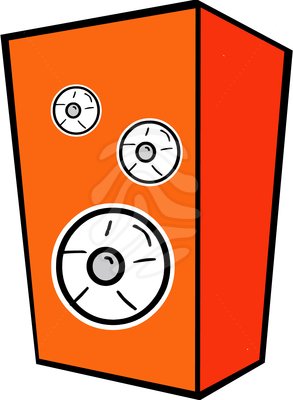 293x400 Speakers Clipart Loudspeaker