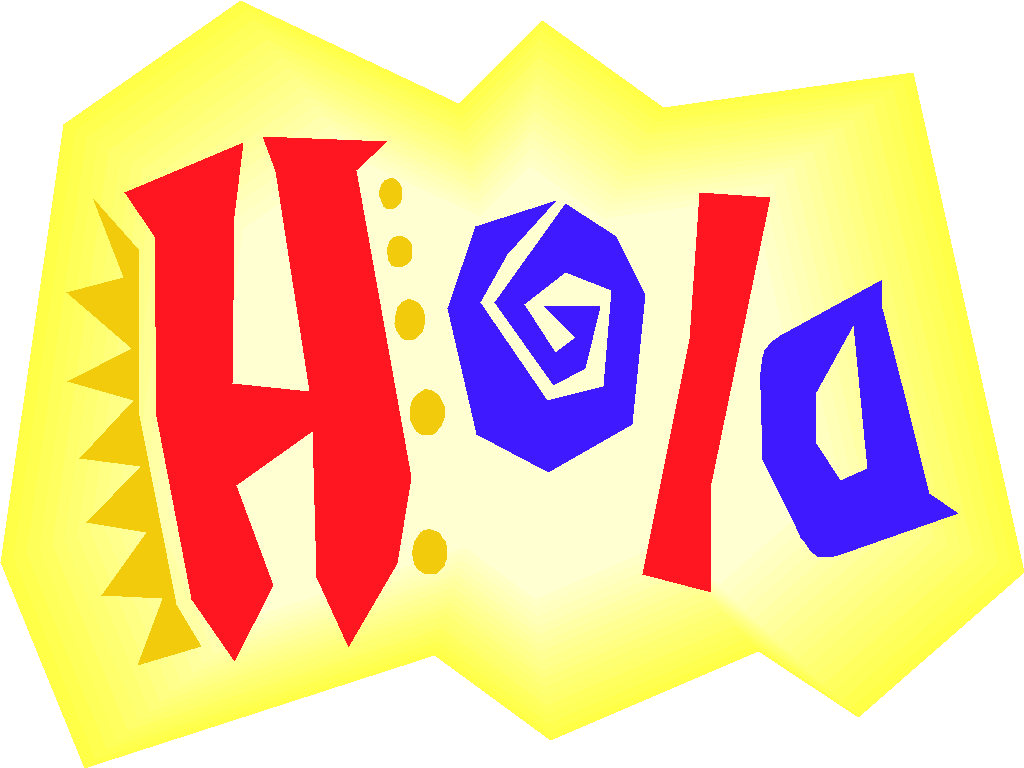 1024x768 French Spanish Clipart