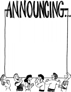 231x300 Image Of Announcement Clipart
