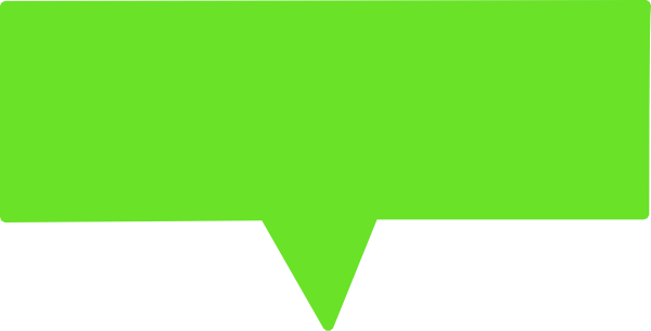 600x305 Green Speech Balloon Svg Clip Arts Download