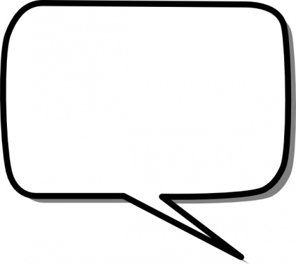 425x379 Speech Bubble Talk Bubble Clip Art Clipartfest