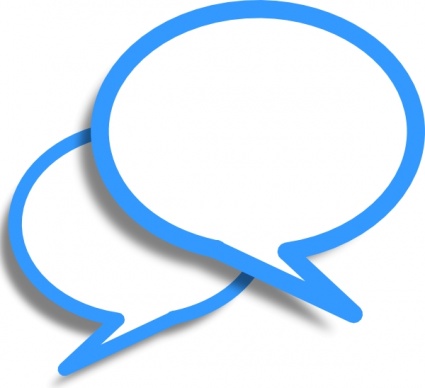 425x388 Blue Callout Clip Art Vector, Free Vectors