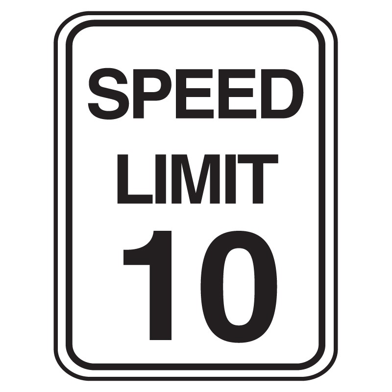 Speed Limit Sign Clipart Free Download On Clipartmag