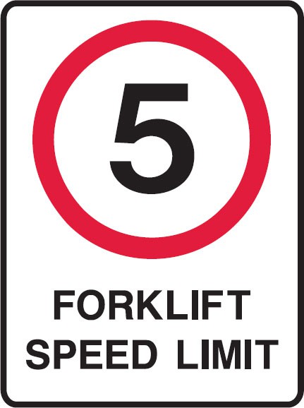 431x578 Forklift Safety Signs