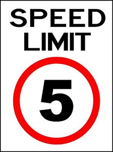 224x300 Speed Limit 5 Kmh