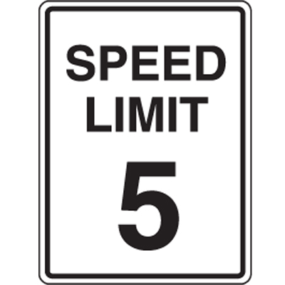 400x400 Speed Limit 5