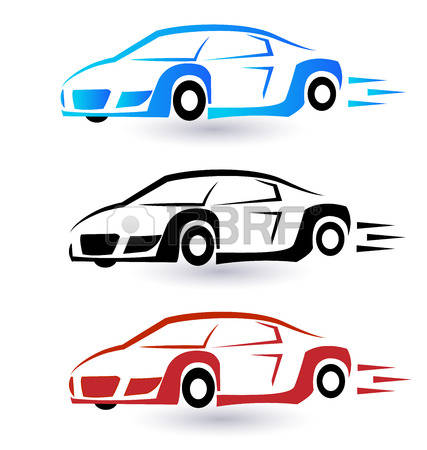 427x450 Stock Car Racing Clipart