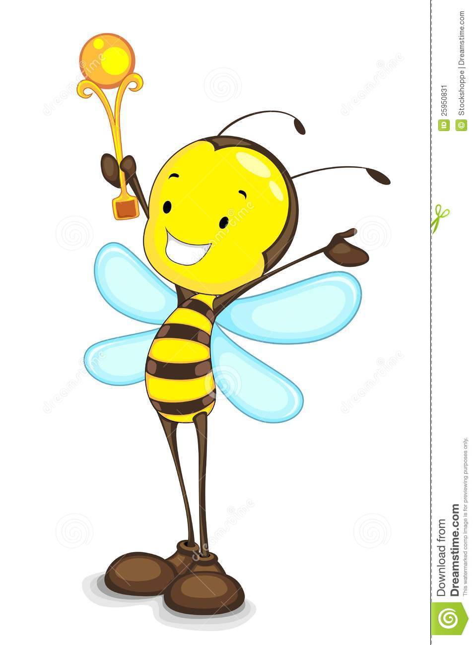 957x1300 Bees Clipart Trophy