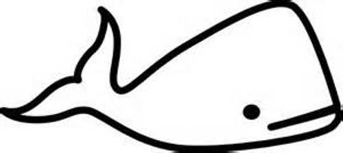 500x223 Whale Black And White Sperm Whale Clipart Black And White