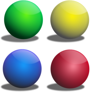 297x300 Color Spheres Clip Art
