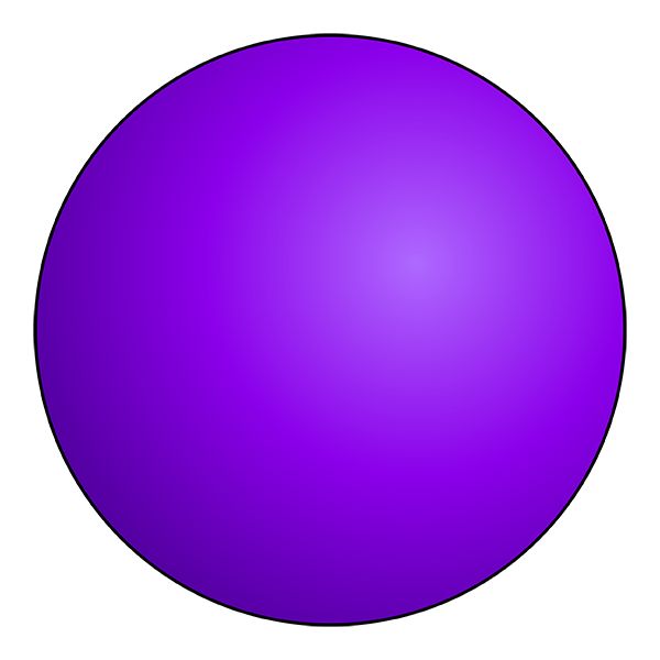 600x600 Sphere Clipart Geometric Solid