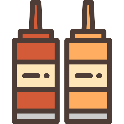 512x512 Ketchup, Spicy, Food And Restaurant, Food, Bottle, Mustard Icon