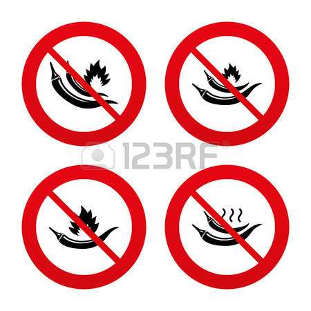 450x450 Business Pie Chart. Growth Graph. Hot Chili Pepper Icons. Spicy