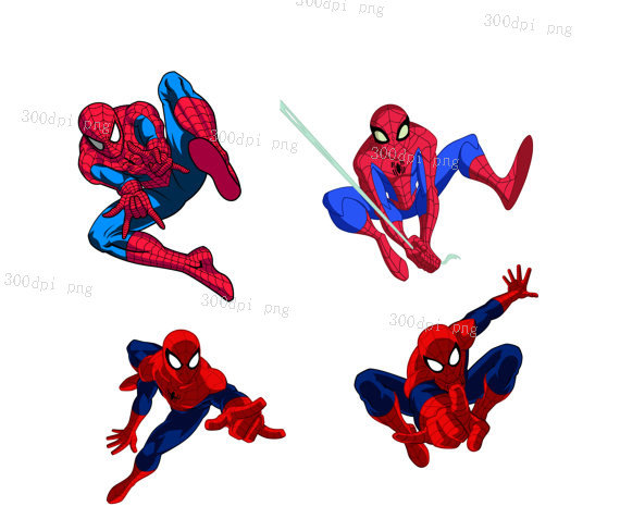 570x488 Spider Man Clipart Vector