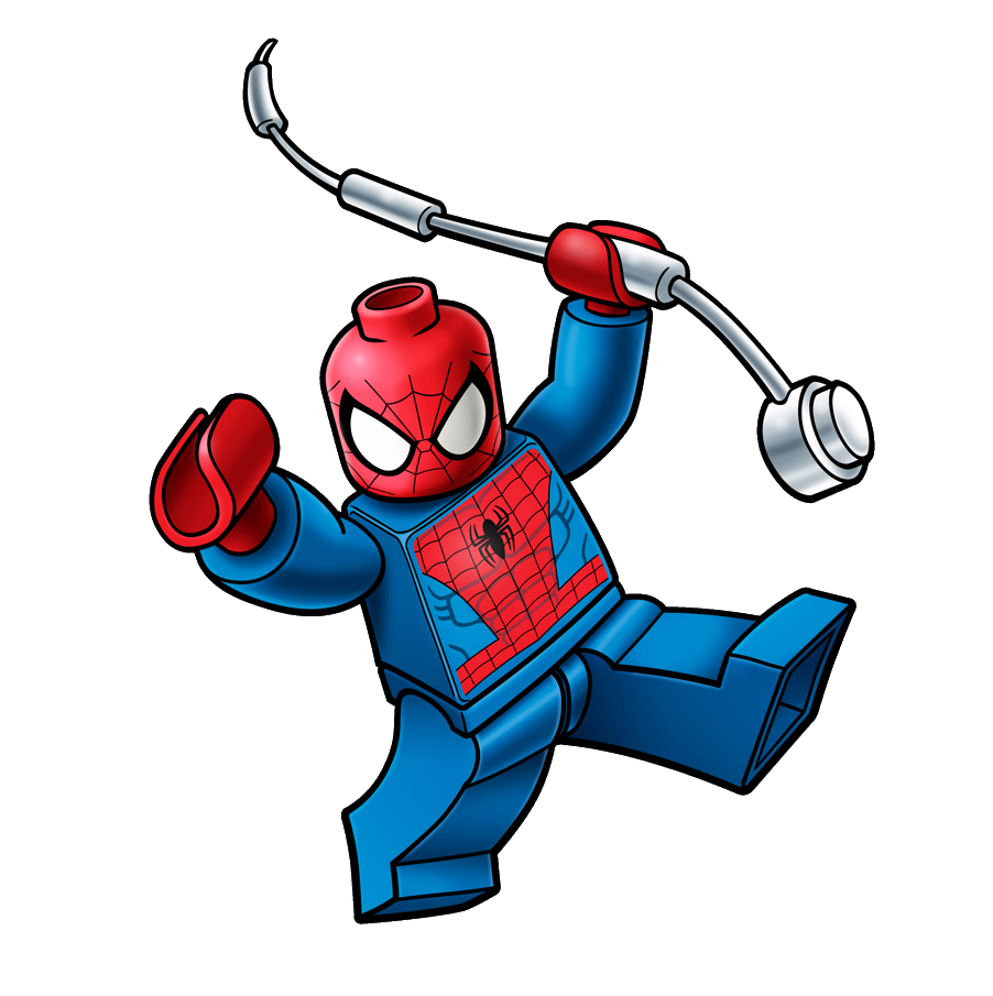 902x905 Lego Spider Man Clipart