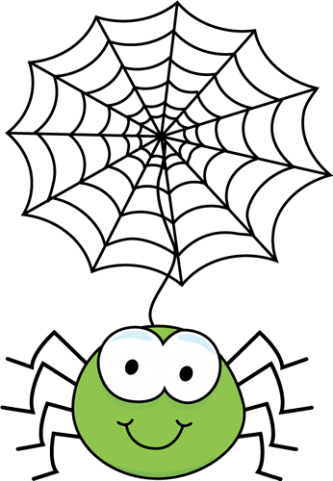 333x481 Spider Web Clipart Clipartpen